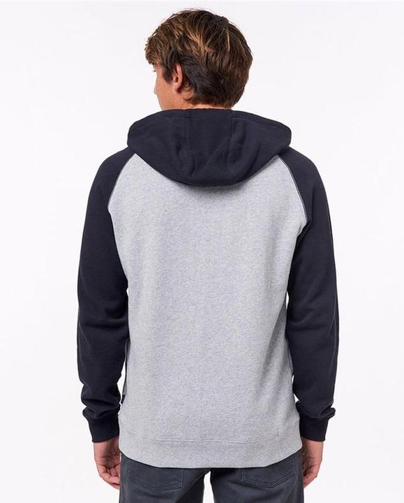 Produktbild Rip Curl Herren Sweater mit Kapuze Embroid Hooded Zip Thru Hellgrau (L)