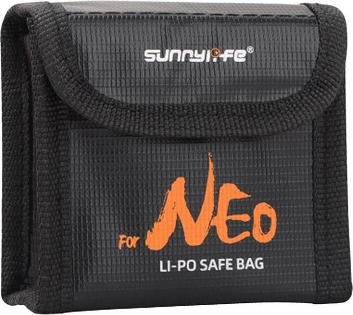 Sunnylife Beschermhoes voor 3 batterijen (Tas voor drone-accessoires, DJI Neo)