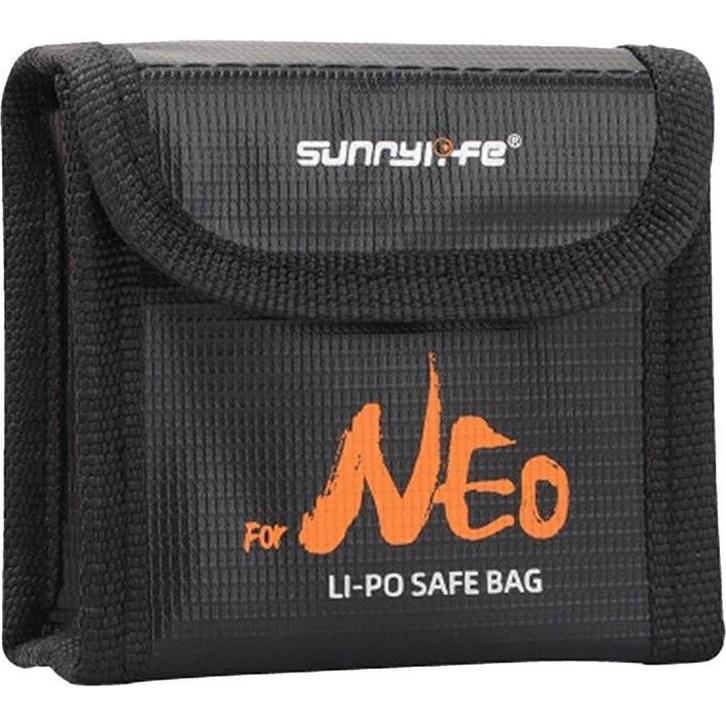 Sunnylife Coperchio di protezione per 3 batterie (Borsa per accessori per droni, DJI Neo), Borsa per droni RC
