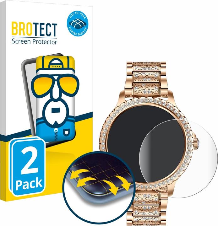 Produktbild BROTECT Fullscreen Schutzfolie Displayschutz Folie Klar Transparent