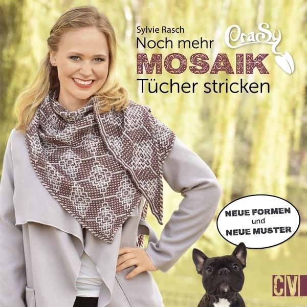 Thumbnail - CraSy Mosaik - Noch mehr Tücher stricken, Ratgeber von Sylvie Rasch
