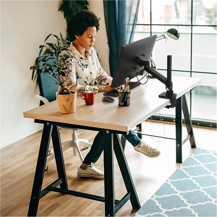 Actual product image Ergotron NX Monitor Arm Black (Table, 34.02")