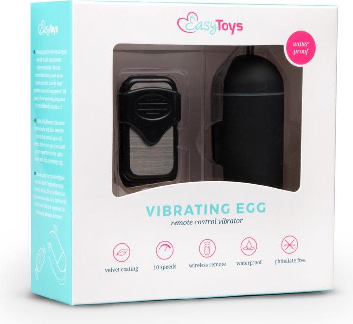 Actual product image Easytoys Vibrating Egg