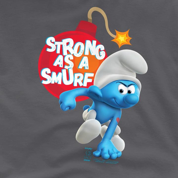 Produktbild The Smurfs Strong As A Smurf TShirt (M)