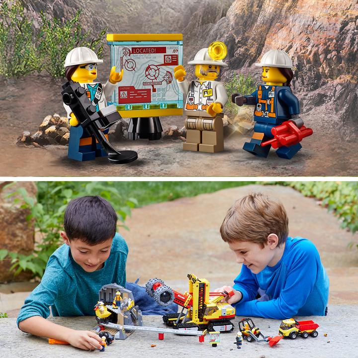 Produktbild LEGO Bergbauprofis an der Abbaustätte (60188, LEGO City)