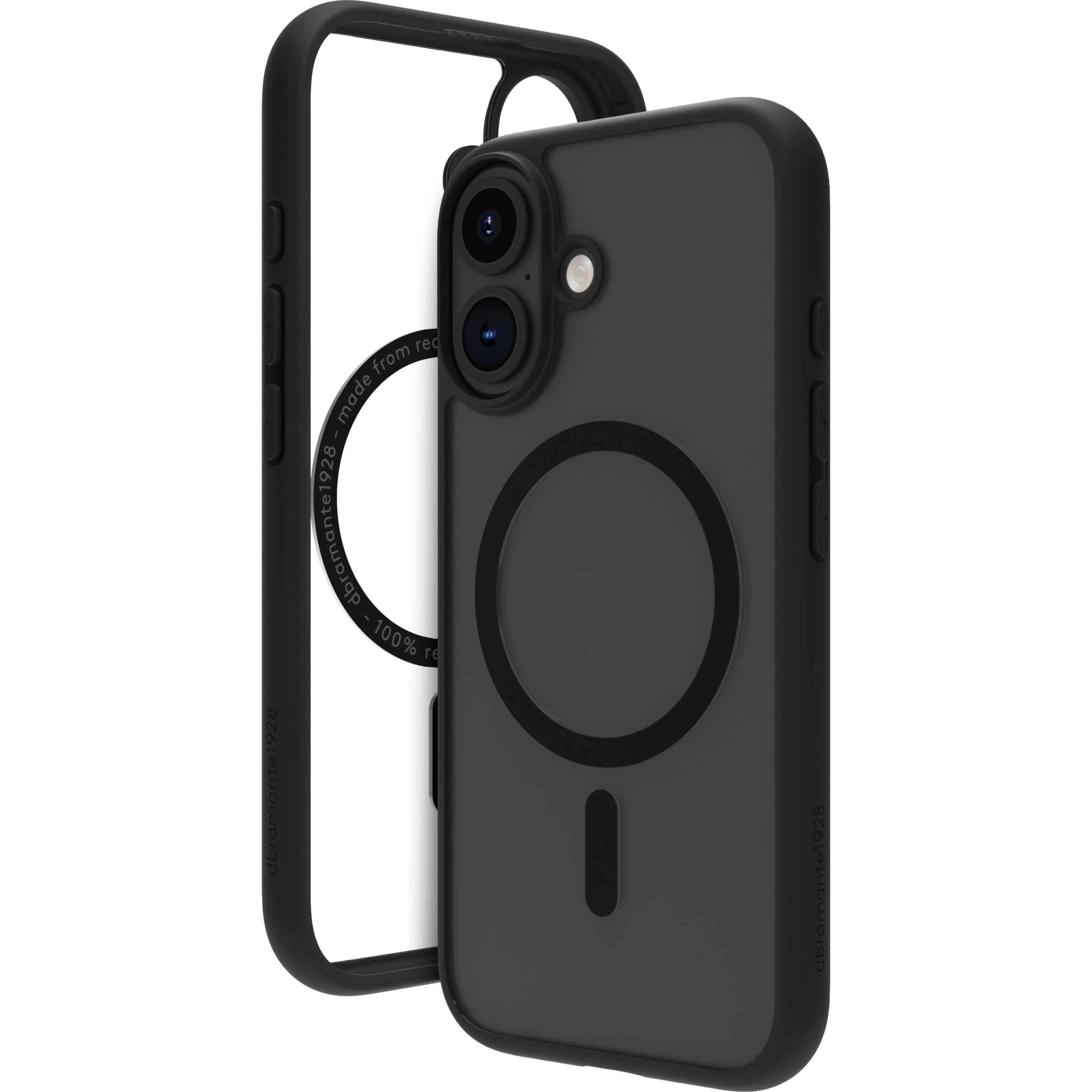 dbramante1928 Grenen (Apple iPhone 16 Plus), Smartphone Hülle, Schwarz