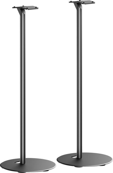 Actual product image myWall Load: 5 kg, height: 714 mm, content: 2 pieces, black (Stand, Not movable)