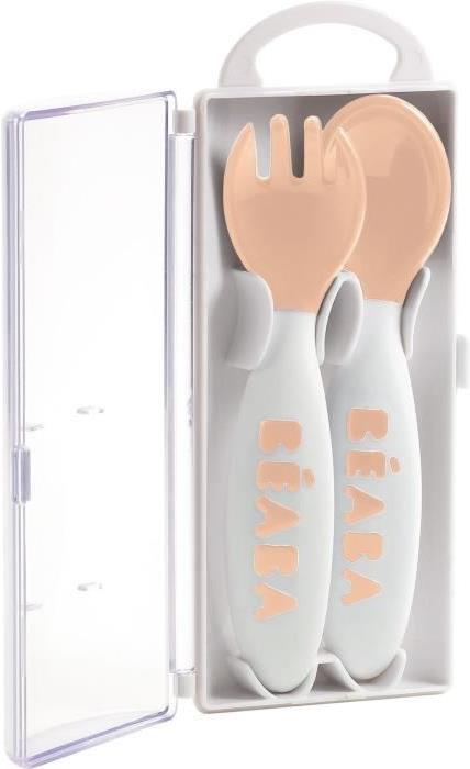 Actual product image Beaba 2nd age training fork and spoon