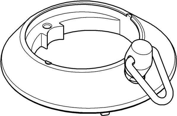 Grohe Rosette chr chrome