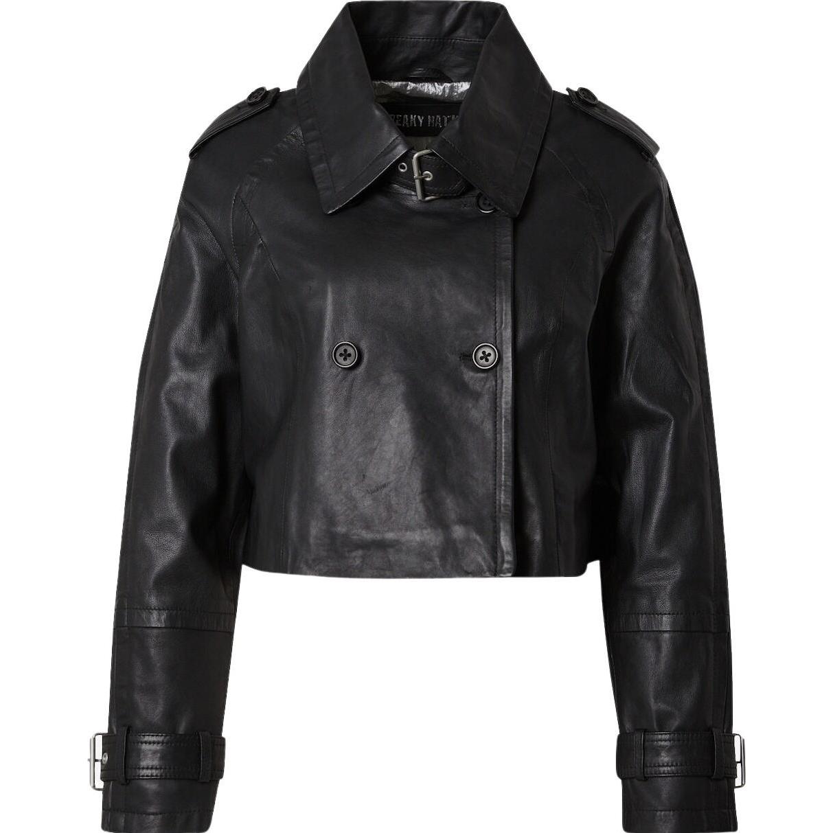 Freaky Nation, Damen, Jacke, ederjacke good point (L), Schwarz, L