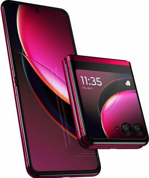 Actual product image Motorola Razr 40 Ultra (256 GB, Viva Magenta, 6.90", SIM + eSIM, 5G)