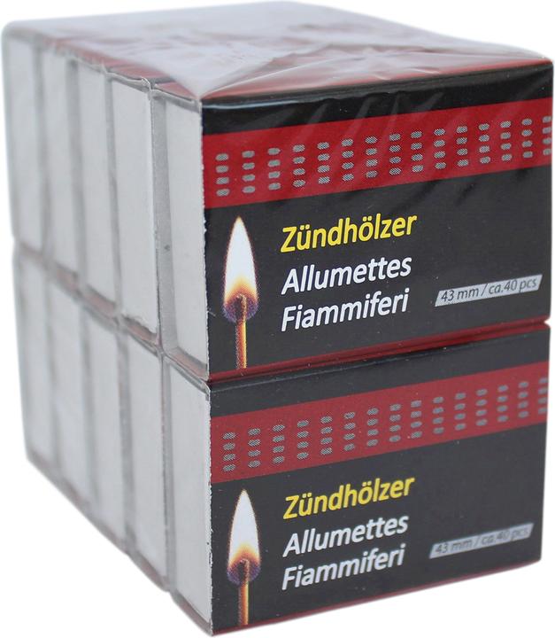 Briquet + allumettes