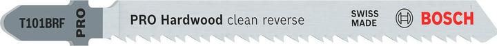 Image du produit Bosch Professional Zubehör Lame de scie sauteuse PRO Hardwood clean reverse T101BRF, 100 mm, 3 pièces