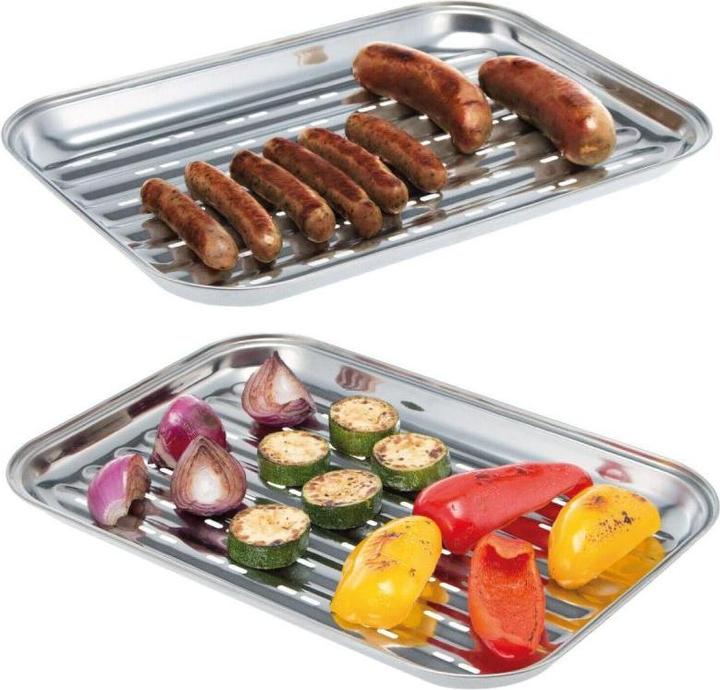 Produktbild BBQ Collection Grillplatte, Edelstahl