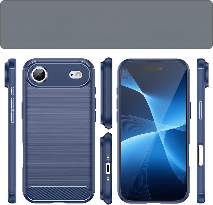 Image du produit Cover-Discount iPhone 17 Air - Metall Carbon Look Hülle (Apple iPhone Air)