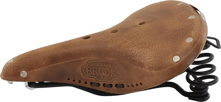 Actual product image Brooks England B67 Aged core leather saddle