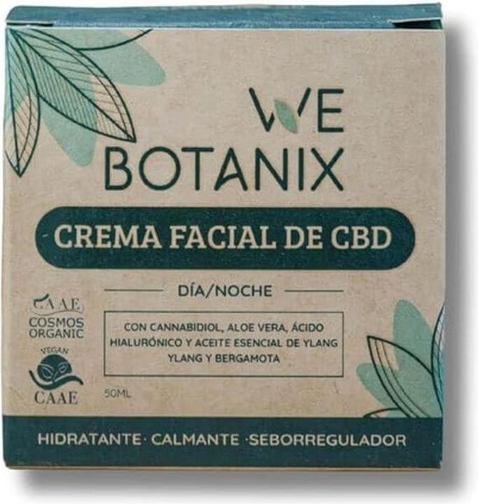 Produktbild Webotanix CBD Creme Hanf Gesichtscreme - CBD Cosmetics Gesichtspflege