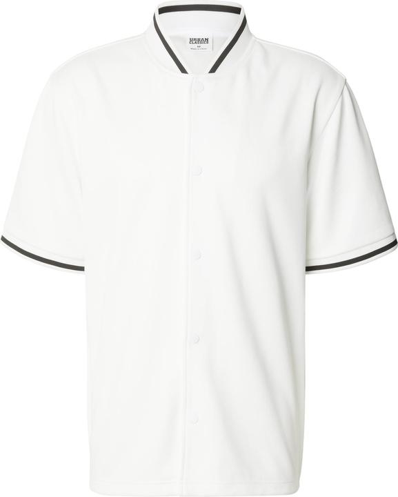 Produktbild Urban Classics Interlock Baseball Shirt offwhite S (S)