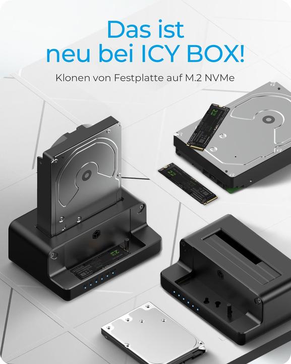 Actual product image Icy Box IB-2914MSCL-C31 (2.5", M.2, 3.5")