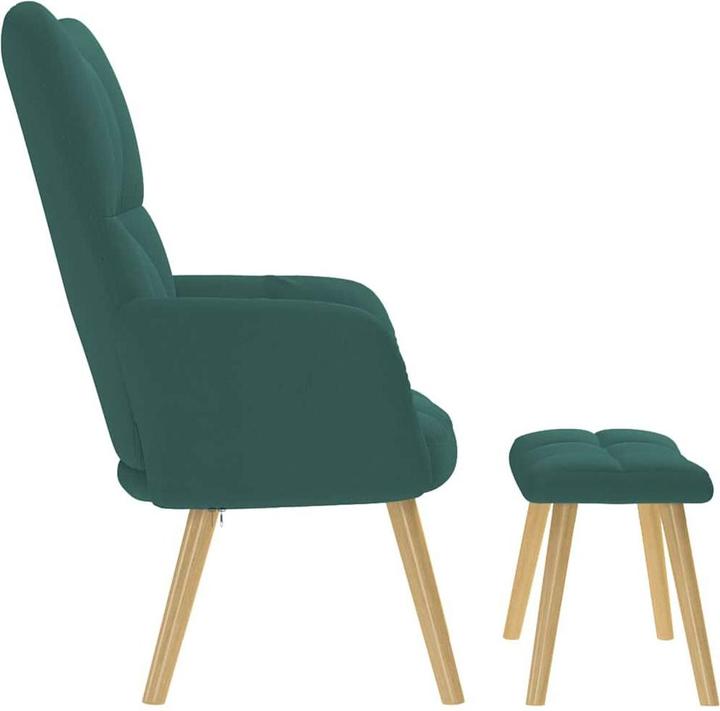 Actual product image vidaXL Entspannungssessel mit Fusshocker