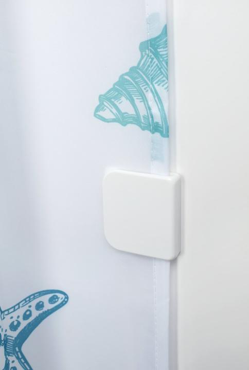 Immagine prodotto Diaqua Clip per tenda doccia bianco
