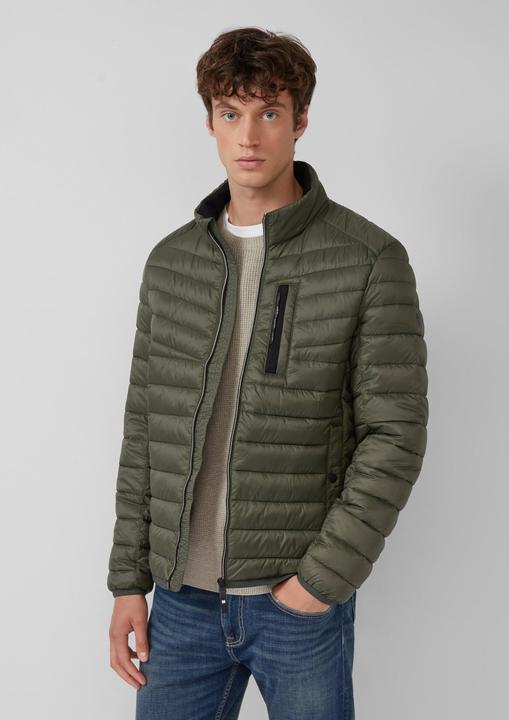 Produktbild S.Oliver Outdoor-Jacke Leichte Steppjacke mit sportiven Kontrastdetails | 360° Circular Vision (M)
