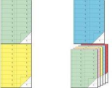 Produktbild Sigel Bonbuch, 1000 Abrisse (100x)