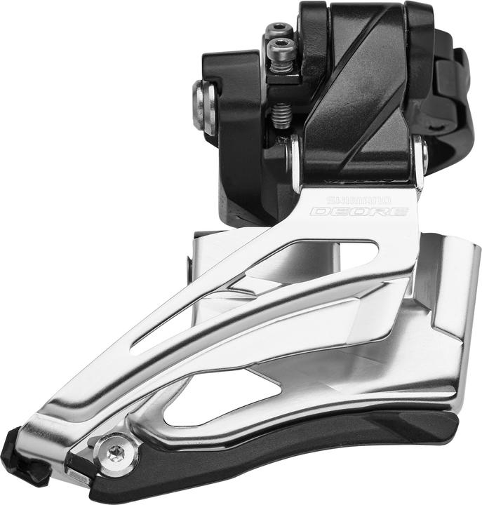 Actual product image Shimano Deore MTB FD-M6025 front derailleur 2x10s Down Swing Fast high