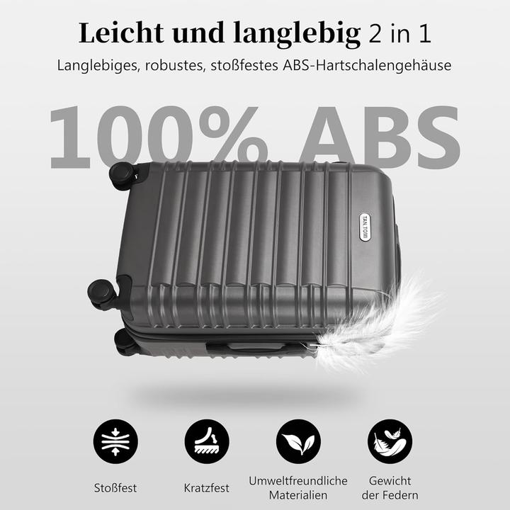 Produktbild MoFut Hartschalen-Trolley mit Zahlenschloss (65L) (65 l)