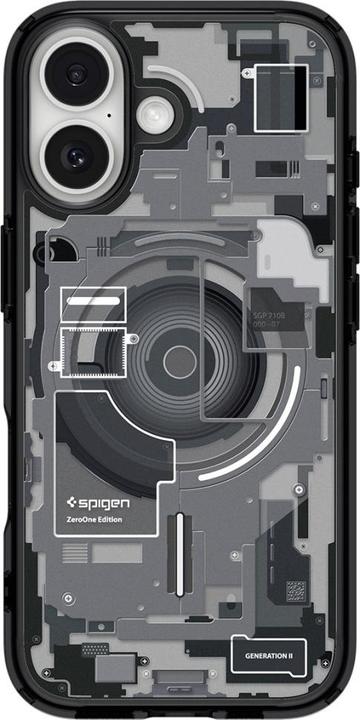 Actual product image Spigen - Ultra Hybrid Zero One MagSafe - iPhone 17 - Black (Apple iPhone 17)