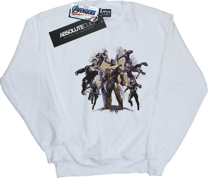 Actual product image Boys Avengers Endgame Vs Thanos Sweatshirt (140, 146)