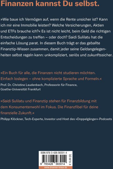 Produktbild Finanzen ganz einfach (Deutsch, Saidi Sulilatu, 2025)
