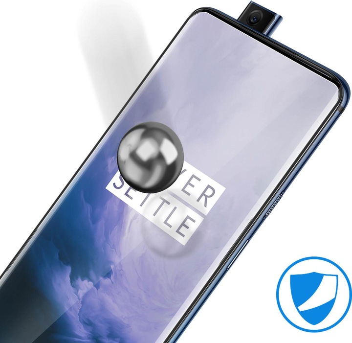 Produktbild Avizar Panzerglas, Glas Schutzfolie, Schutzglas (1 Stück, OnePlus 7T Pro)