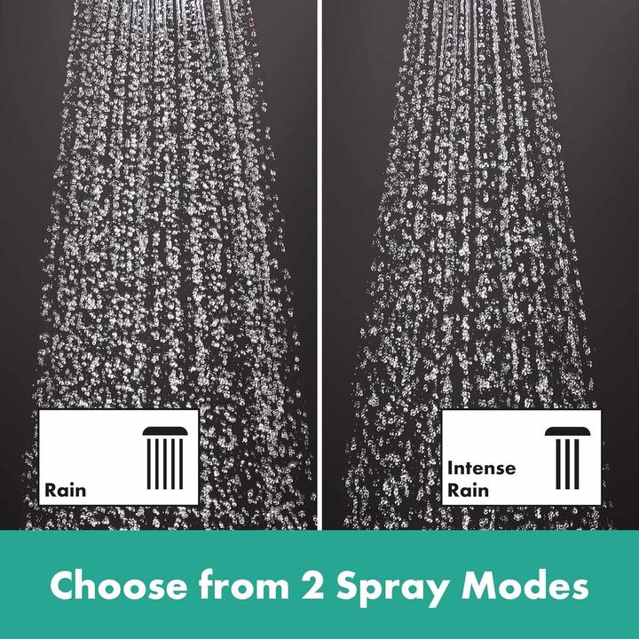 Actual product image hansgrohe Vernis Blend shower system 200 1 spray type water-saving with thermostat