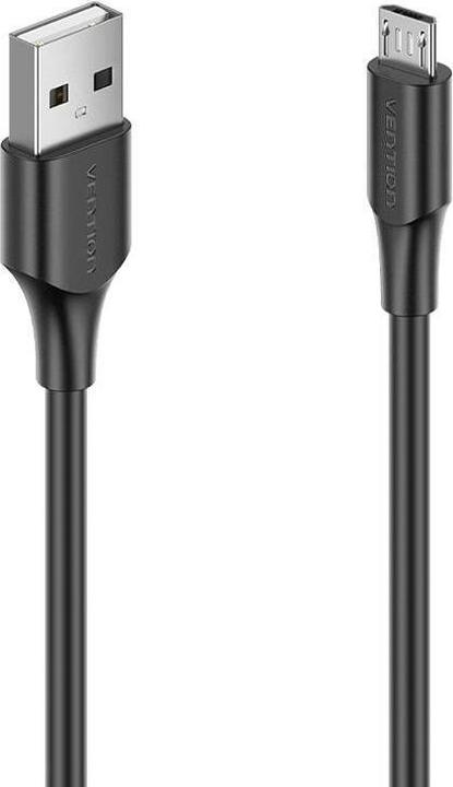 Produktbild Vention USB 2.0 Male to Micro-B Male 2A 1m CTIBF (black) (1 m, USB 2.0, 60 W)