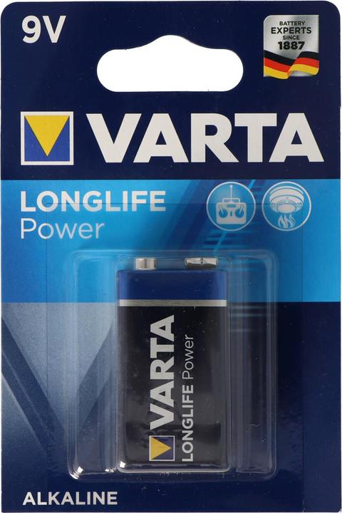 Actual product image Varta Batterien High Energy 9 Block (10 pcs., 9V Block)