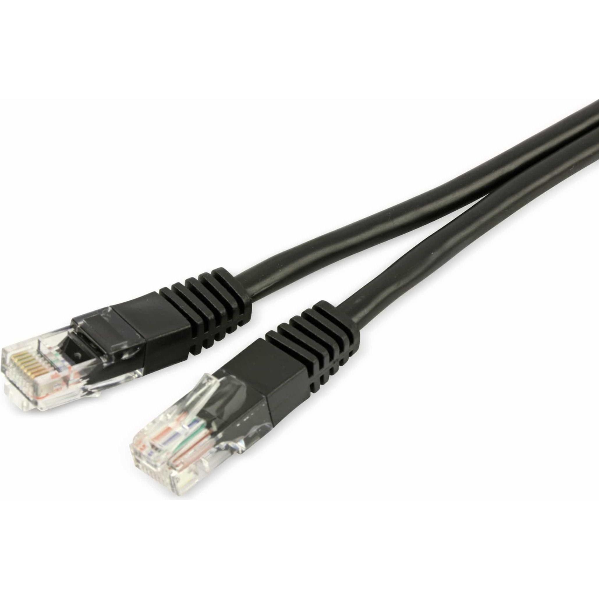 Thumbnail - Eneroid Patchkabel, 2m, schwarz (2 m), Netzwerkkabel