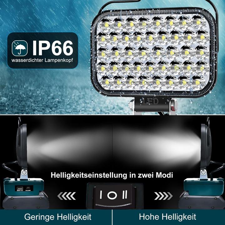 Actual product image Fyjul LED Arbeitsleuchte (5400 lm)