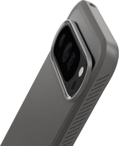 Actual product image Spigen Rugged Armor Case for Google Pixel 9 Pro XL Gray Marble (Google Pixel 9 Pro XL)