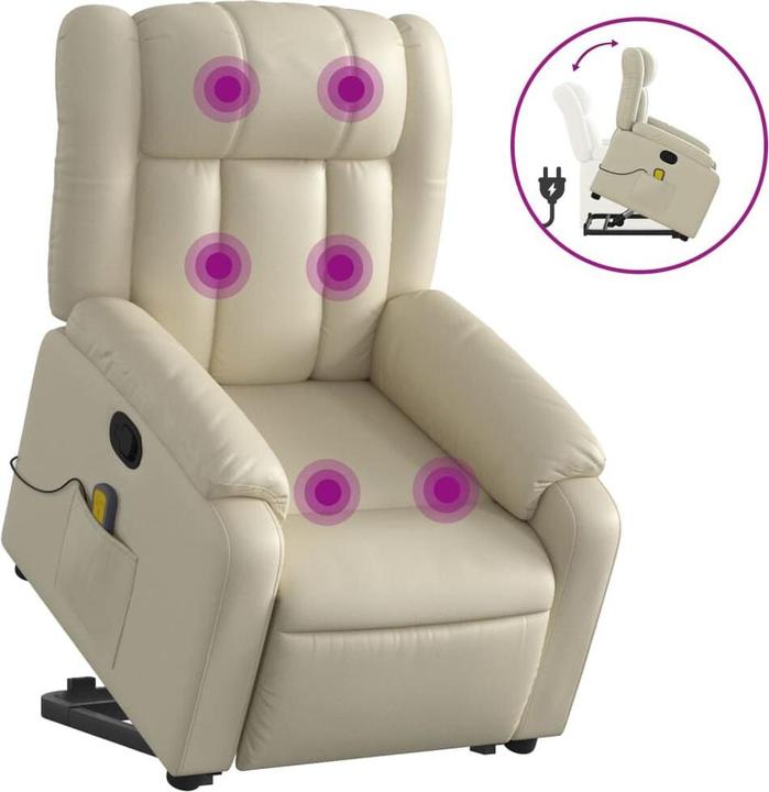 Produktbild vidaXL Massagesessel mit Aufstehhilfe