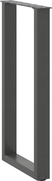 Immagine prodotto vidaXL Gambe per tavolino a U 2 pz. Gamba del tavolo in acciaio antracite 38x(72-73) cm