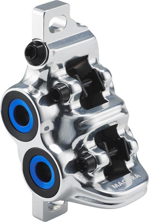 Actual product image Magura MT Trail carbon brake caliper for 4 pistons with brake pads front wheel (Front wheel brake, Brake kit, 4)