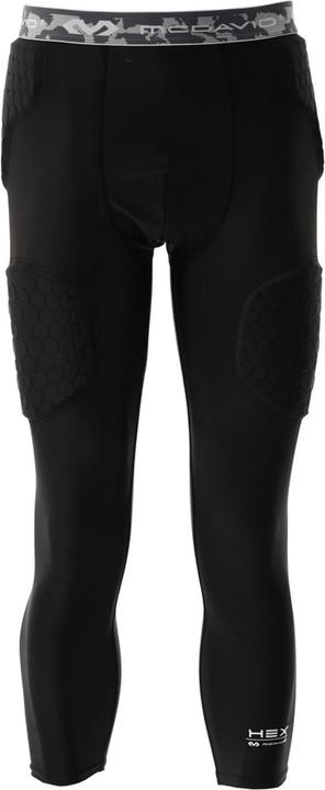 Actual product image McDavid Compressive 3/4 leggings with protectors for men (S)