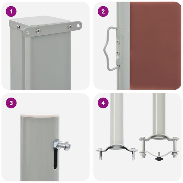 Actual product image vidaXL Seitenmarkise (3 m)