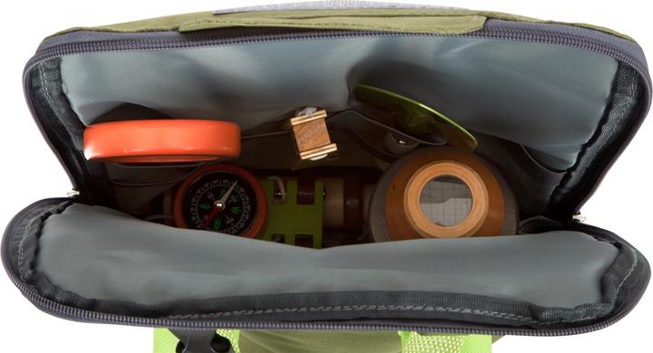 Actual product image small foot Discover" backpack
