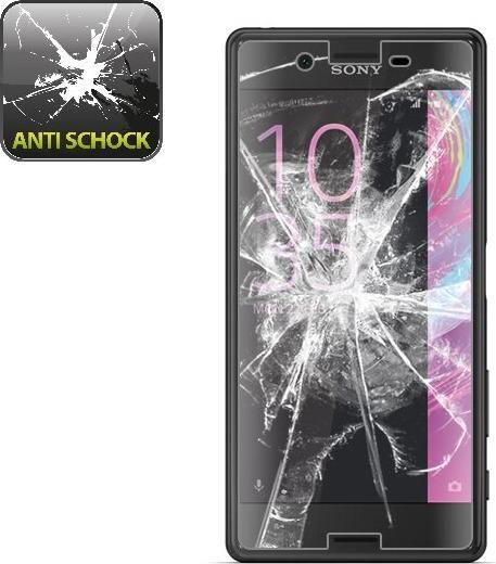 Actual product image Protectorking 4x Panzerfolie Anti-Shock HD Klar (4 Piece, Sony Xperia X)