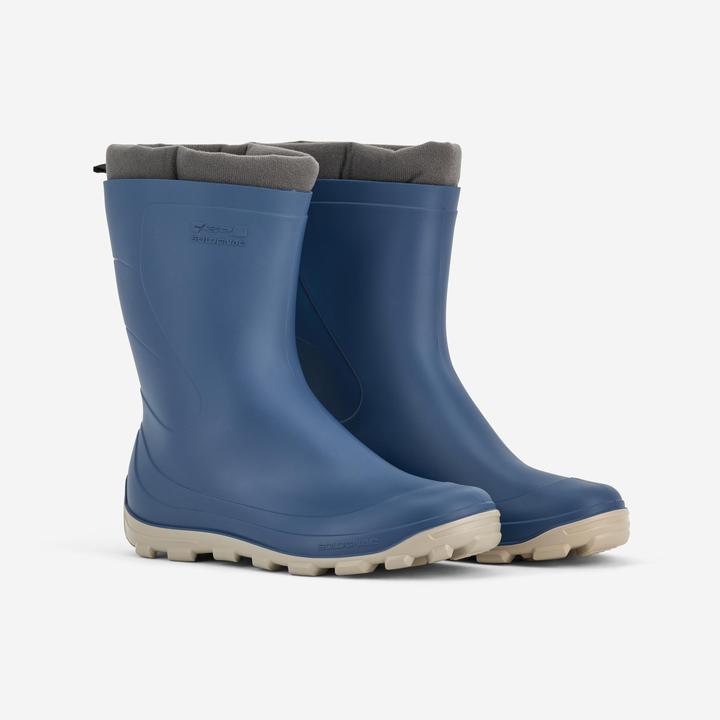 Actual product image Solognac Rubber Boots Winter Warm Lined (45)