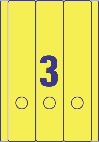 Actual product image Avery Folder labels