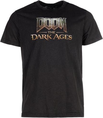 Productafbeelding Dpi Merchandising DOOM: The Dark Ages T-Shirt Washed Out ""Logo"" Black (XXL)