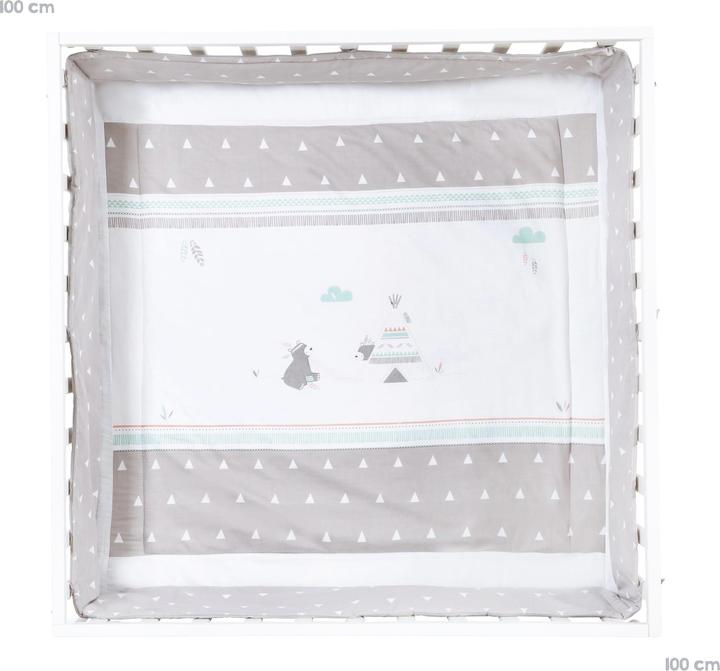 Actual product image Roba Indibear (100 cm, 100 cm, MDF)